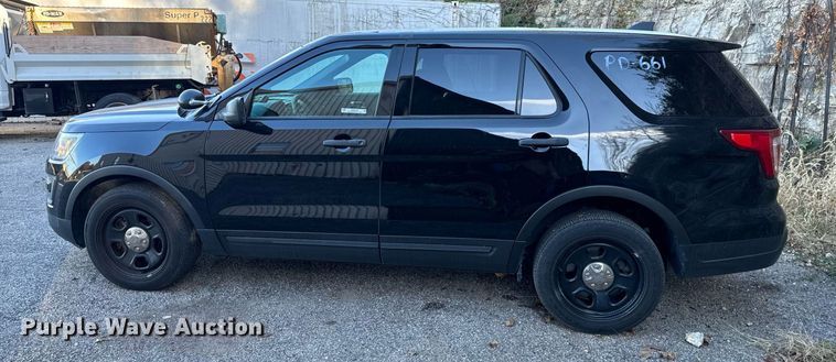 image for item NM9030 2018 Ford Explorer Police Interceptor  SUV