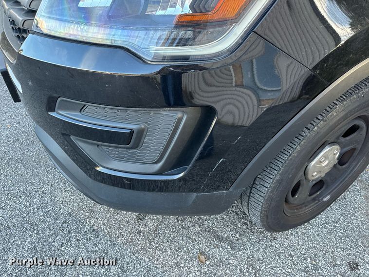 image for item NM9030 2018 Ford Explorer Police Interceptor  SUV