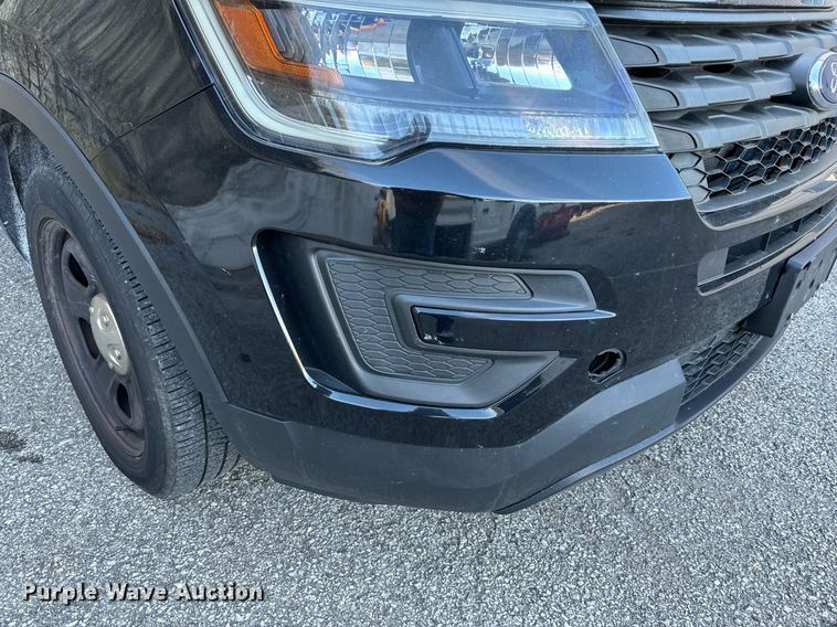 image for item NM9030 2018 Ford Explorer Police Interceptor  SUV