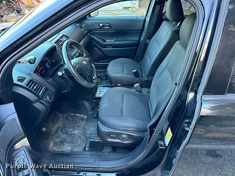 image for item NM9030 2018 Ford Explorer Police Interceptor  SUV