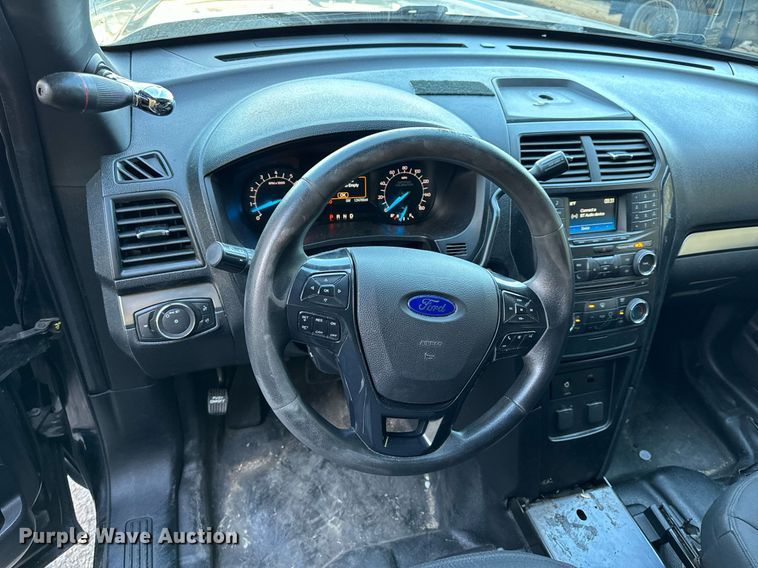 image for item NM9030 2018 Ford Explorer Police Interceptor  SUV