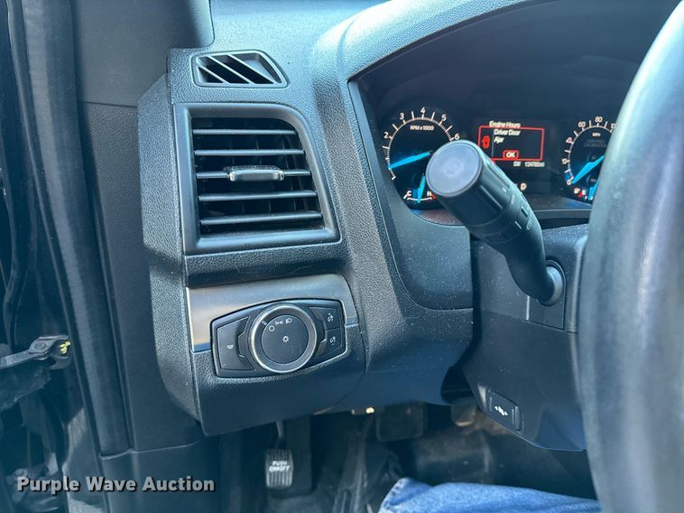 image for item NM9030 2018 Ford Explorer Police Interceptor  SUV