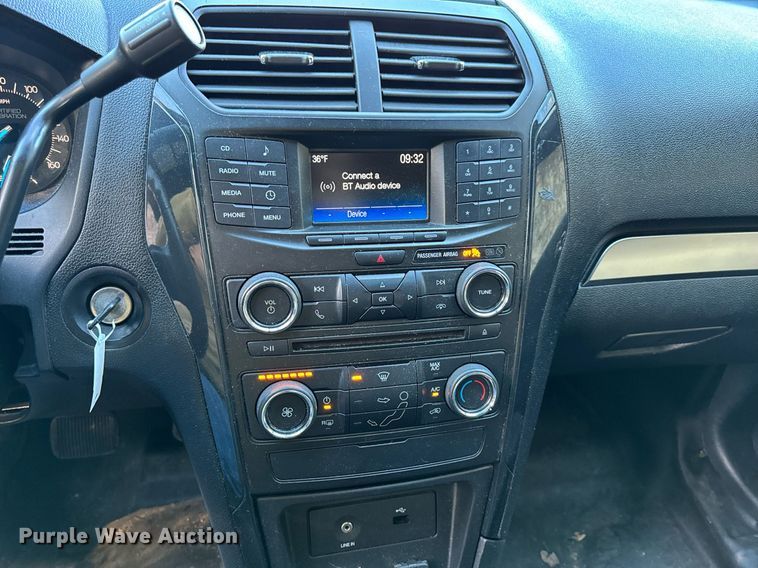 image for item NM9030 2018 Ford Explorer Police Interceptor  SUV