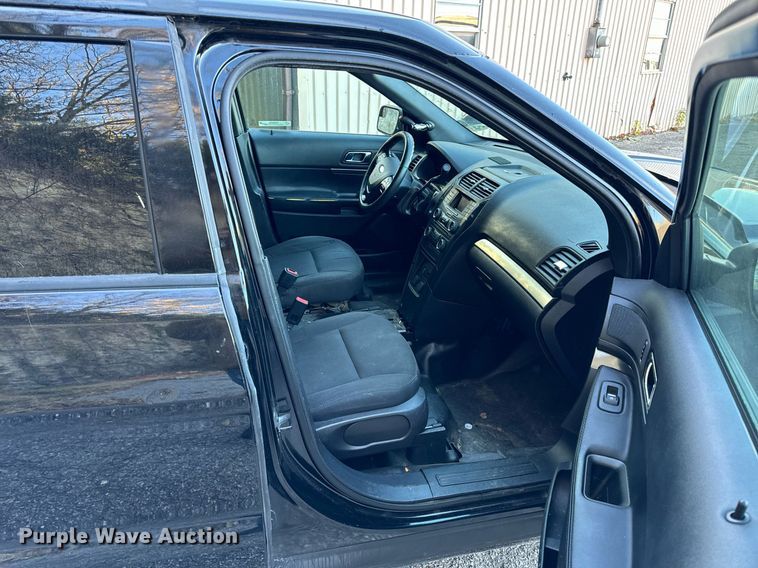 image for item NM9030 2018 Ford Explorer Police Interceptor  SUV