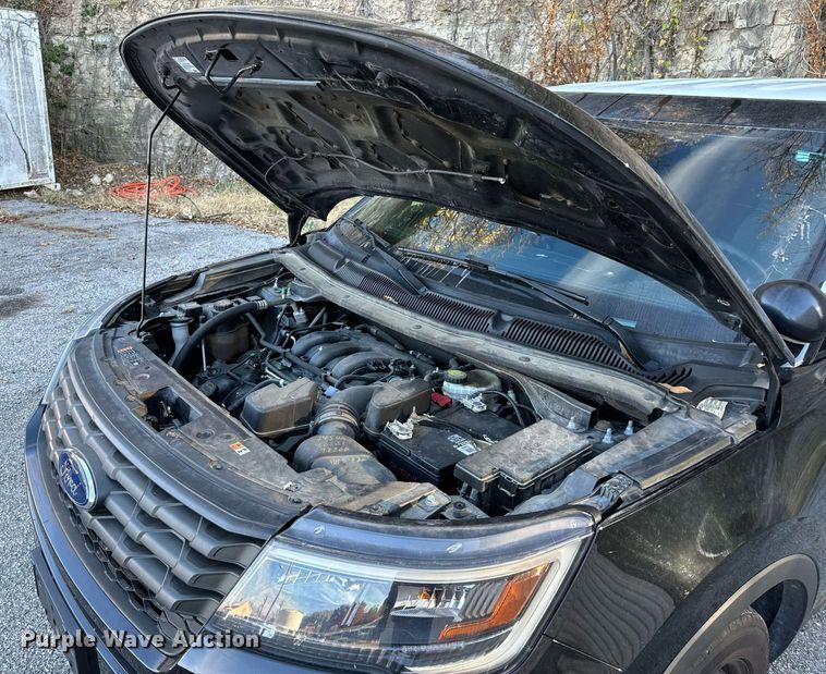 image for item NM9030 2018 Ford Explorer Police Interceptor  SUV