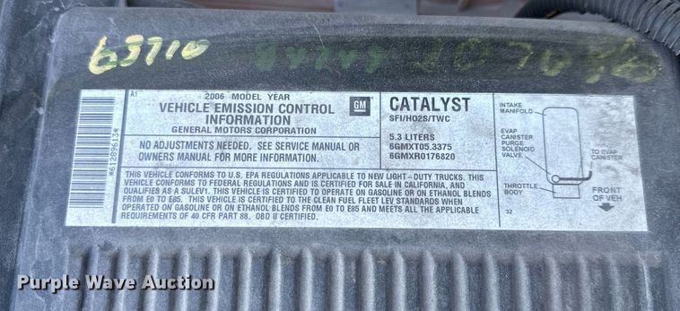 image for item NM9031 2006 Chevrolet Silverado 1500  Crew Cab pickup truck