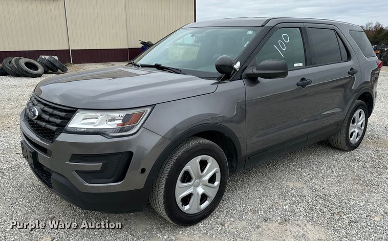 image for item NM9064 2019 Ford Explorer Police Interceptor  SUV