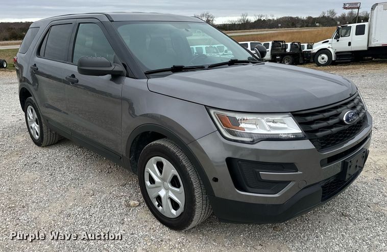 image for item NM9064 2019 Ford Explorer Police Interceptor  SUV