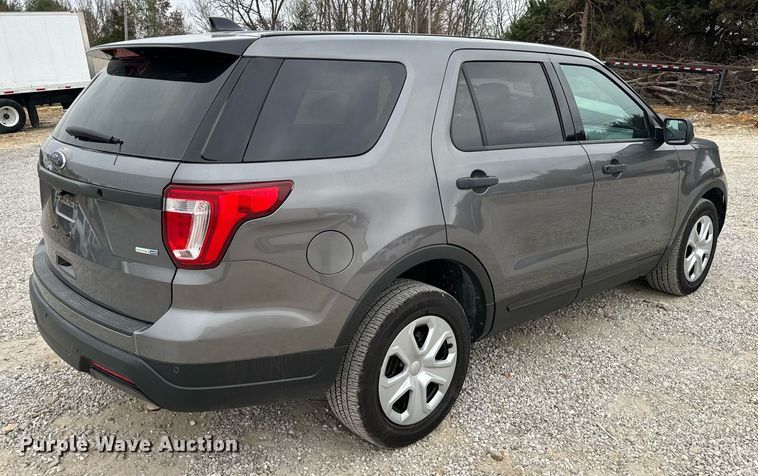 image for item NM9064 2019 Ford Explorer Police Interceptor  SUV