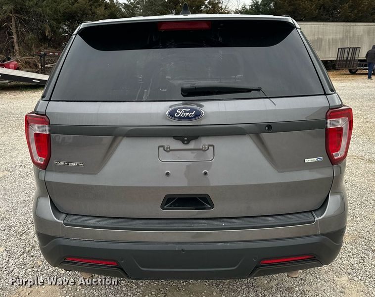 image for item NM9064 2019 Ford Explorer Police Interceptor  SUV