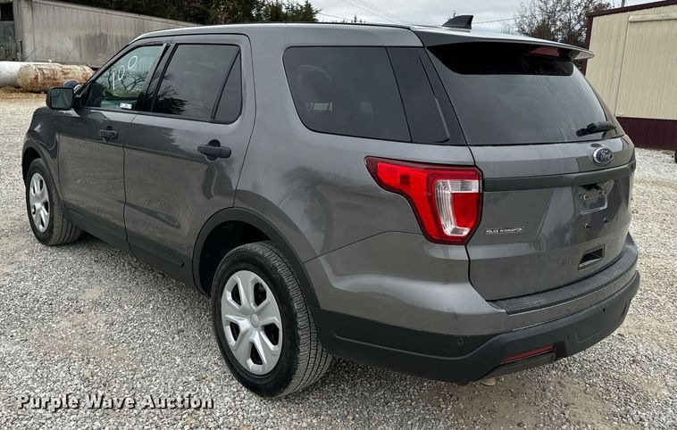 image for item NM9064 2019 Ford Explorer Police Interceptor  SUV
