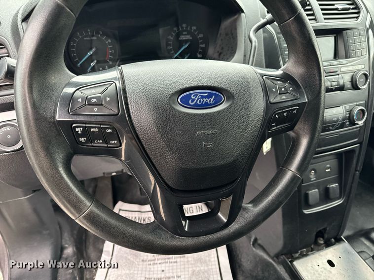 image for item NM9064 2019 Ford Explorer Police Interceptor  SUV