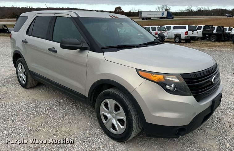 image for item NM9065 2015 Ford Explorer Police Interceptor  SUV