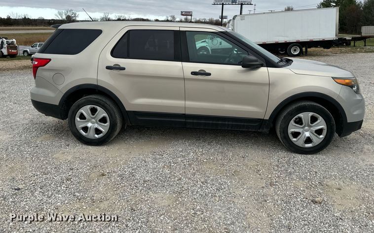 image for item NM9065 2015 Ford Explorer Police Interceptor  SUV