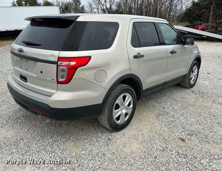 image for item NM9065 2015 Ford Explorer Police Interceptor  SUV