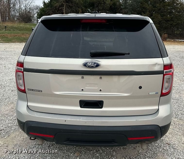 image for item NM9065 2015 Ford Explorer Police Interceptor  SUV