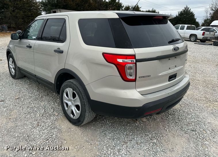 image for item NM9065 2015 Ford Explorer Police Interceptor  SUV