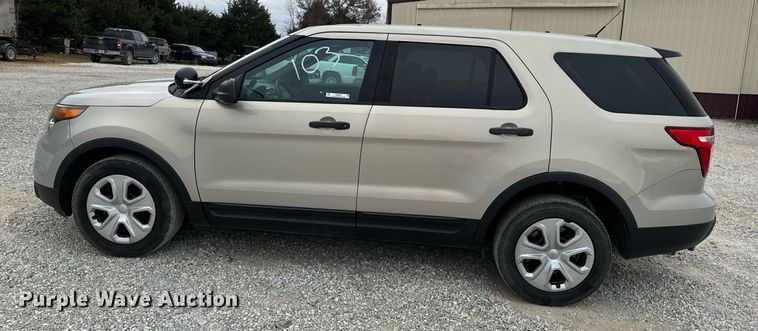 image for item NM9065 2015 Ford Explorer Police Interceptor  SUV