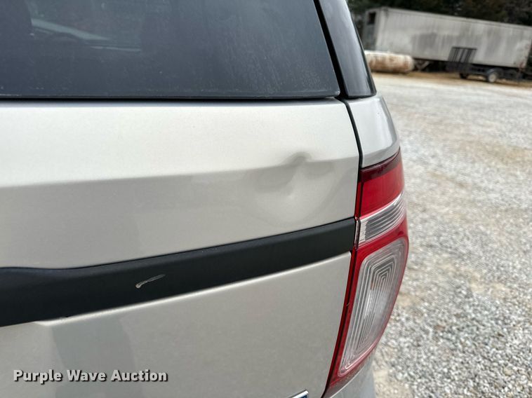 image for item NM9065 2015 Ford Explorer Police Interceptor  SUV