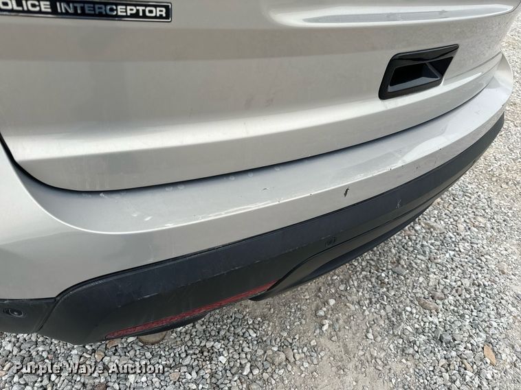 image for item NM9065 2015 Ford Explorer Police Interceptor  SUV