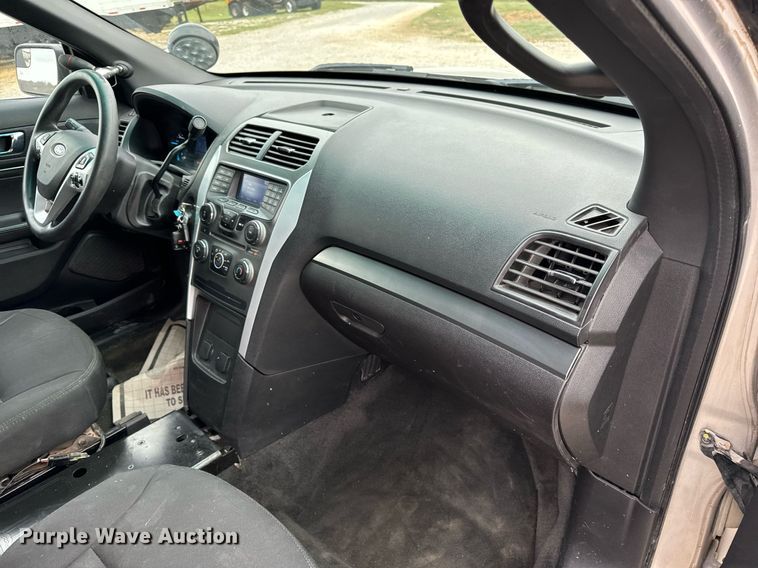 image for item NM9065 2015 Ford Explorer Police Interceptor  SUV