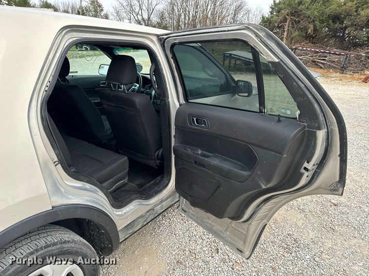 image for item NM9065 2015 Ford Explorer Police Interceptor  SUV