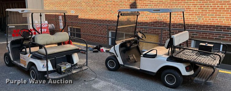 image for item NO9287 (2) EZ-GO golf carts
