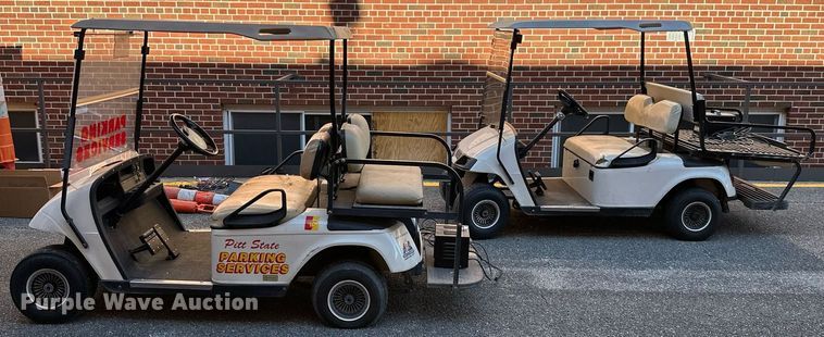 image for item NO9287 (2) EZ-GO golf carts