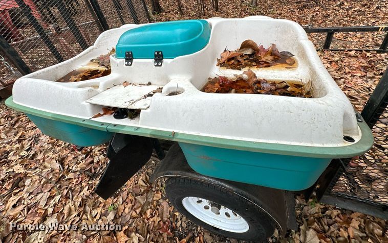 image for item NO9332 Aqua toy PWC  paddle boat