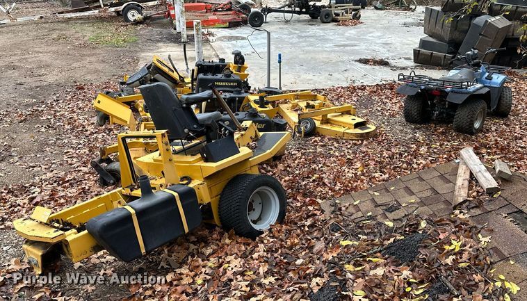 image for item NO9334 (3) Hustler Super Z ZTR mowers
