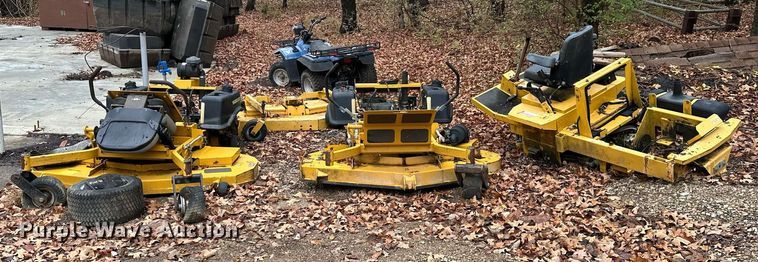 image for item NO9334 (3) Hustler Super Z ZTR mowers