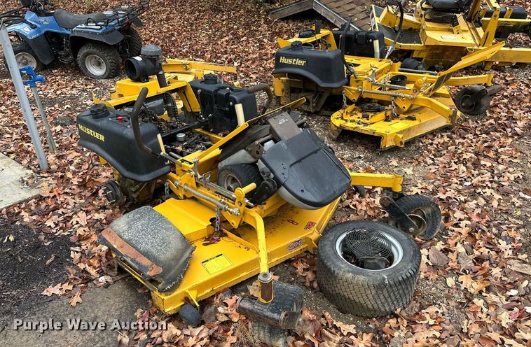 image for item NO9334 (3) Hustler Super Z ZTR mowers