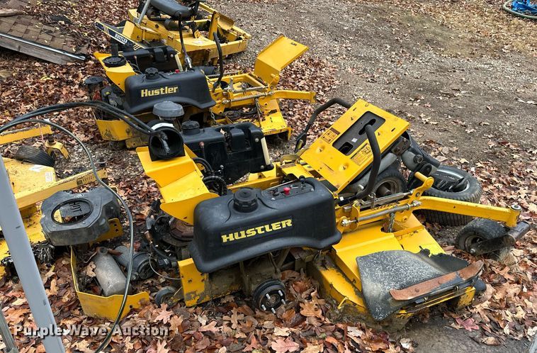 image for item NO9334 (3) Hustler Super Z ZTR mowers