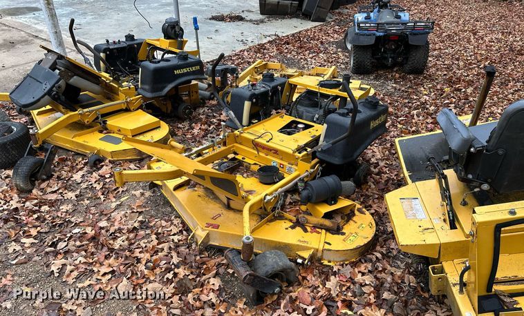 image for item NO9334 (3) Hustler Super Z ZTR mowers