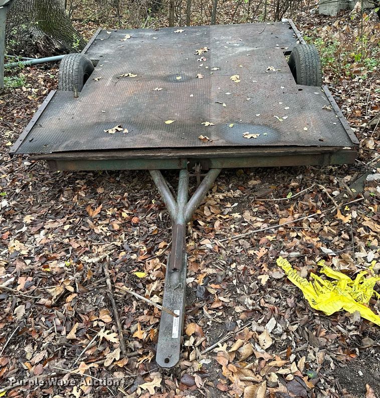 image for item NO9339 Shop built  utility trailer