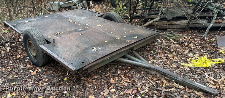 image for item NO9339 Shop built  utility trailer