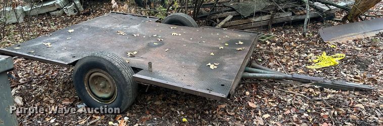 image for item NO9339 Shop built  utility trailer