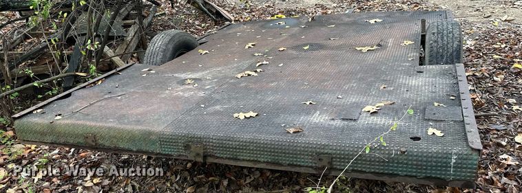 image for item NO9339 Shop built  utility trailer