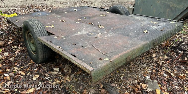 image for item NO9339 Shop built  utility trailer