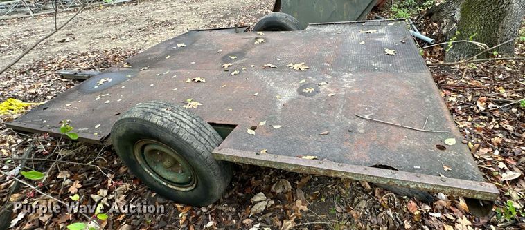 image for item NO9339 Shop built  utility trailer