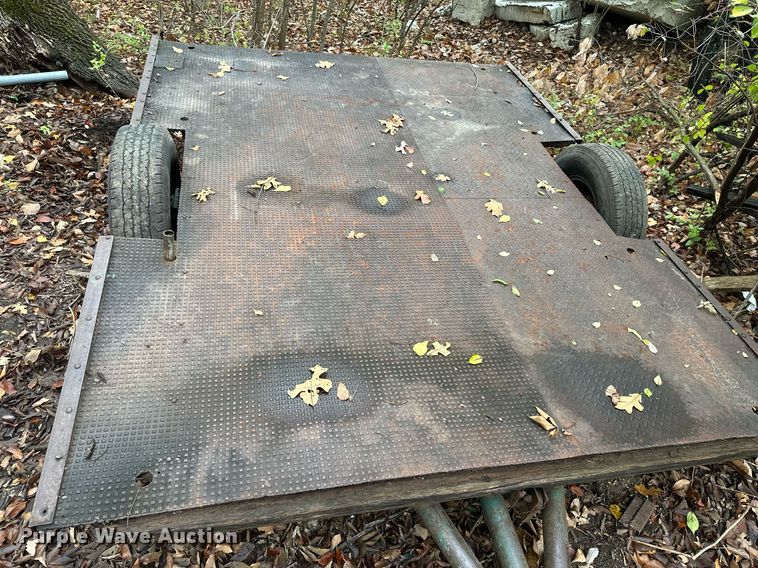 image for item NO9339 Shop built  utility trailer