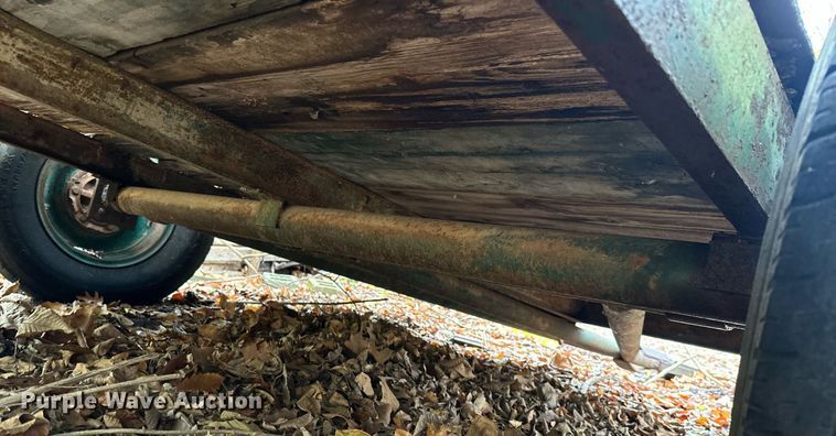 image for item NO9339 Shop built  utility trailer