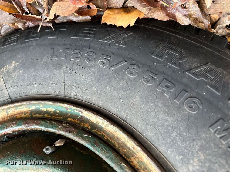 image for item NO9339 Shop built  utility trailer