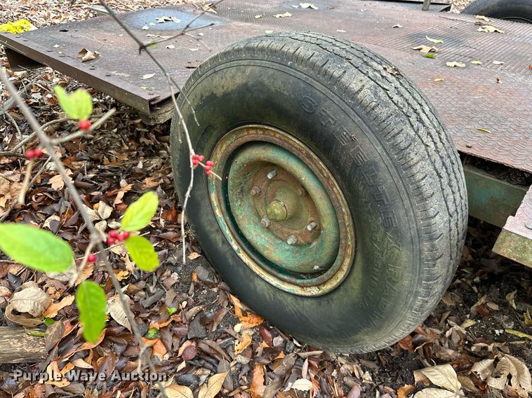image for item NO9339 Shop built  utility trailer