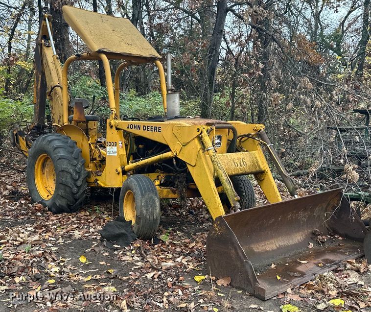 image for item NO9340 1981 John Deere 300BD  backhoe