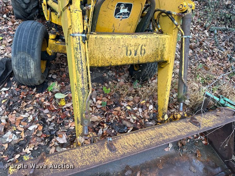 image for item NO9340 1981 John Deere 300BD  backhoe