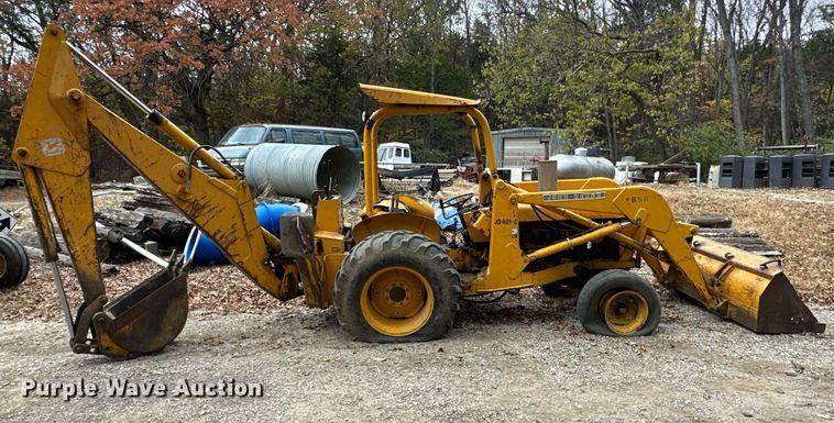 image for item NO9342 1980 John Deere 401C  backhoe