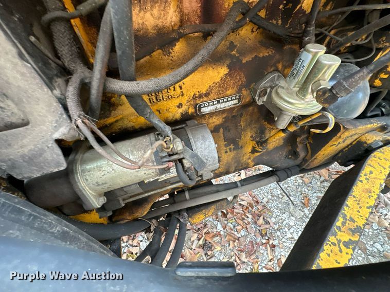 image for item NO9342 1980 John Deere 401C  backhoe