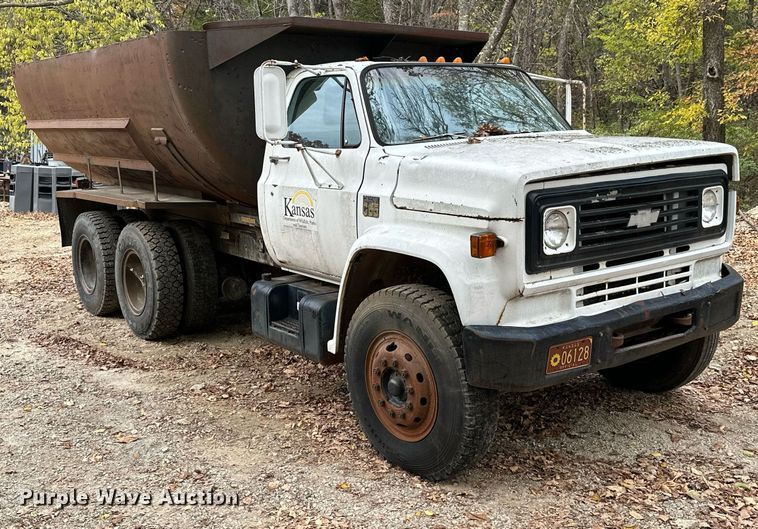 image for item NO9344 1974 Chevrolet C65  dump truck