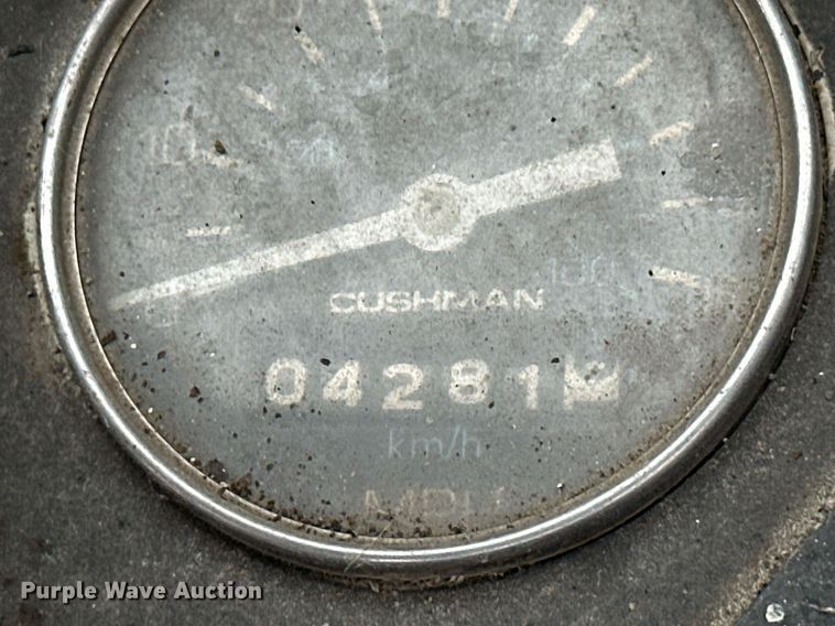 image for item NO9347 Cushman utility vehicle